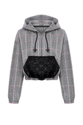 Lunching with the Ladies Cropped Hoodie