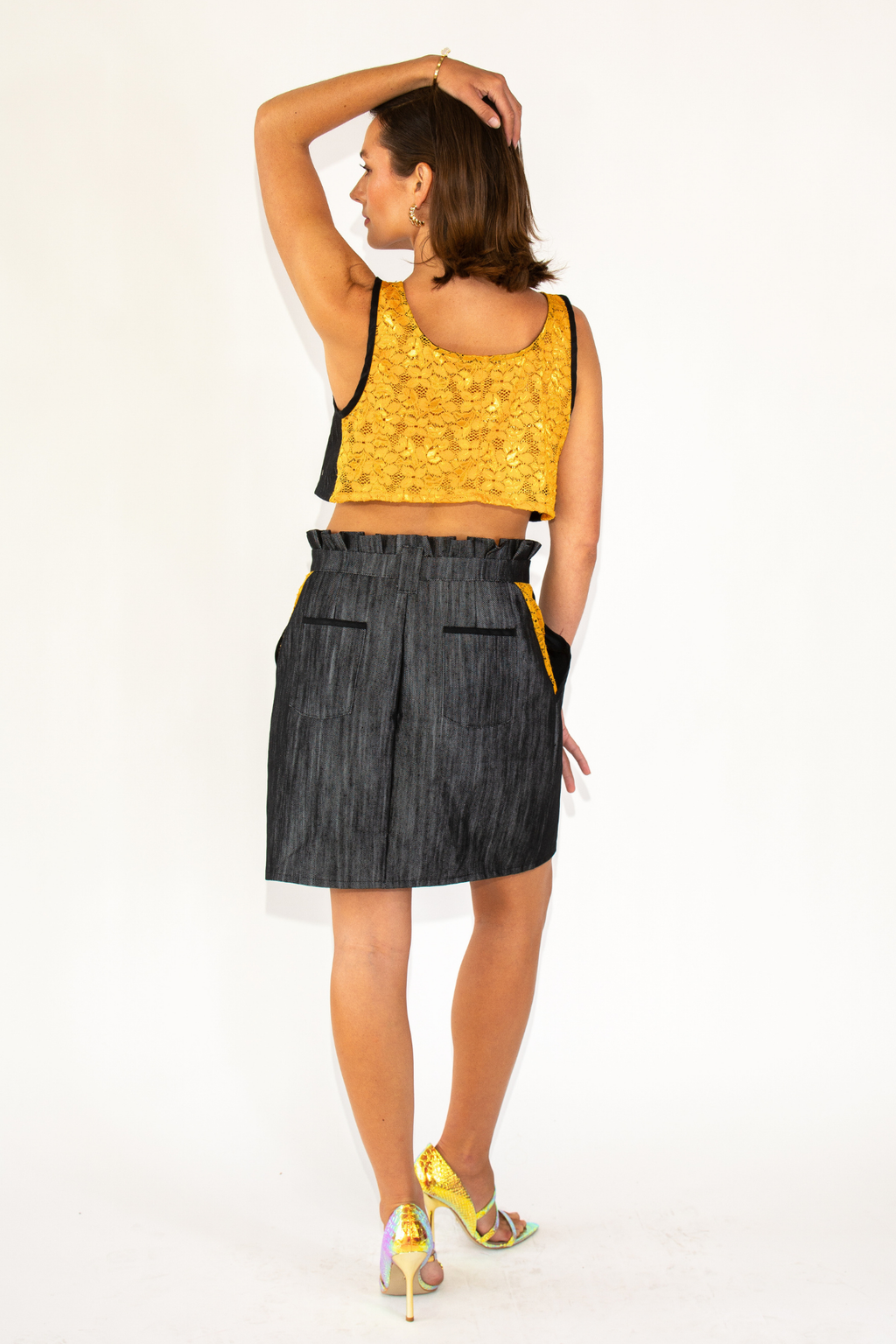 Sass Striped Vest